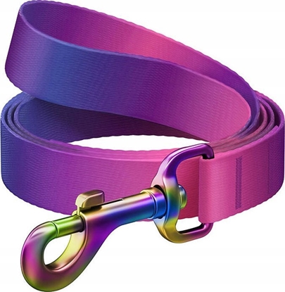 Attēls no Collar Smycz dla psa nylonowa WAUDOG gradient, d. 122cm, fioletowa