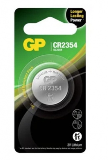Изображение CR2354 baterija GP Batteries litija iepakojumā 1 gb.