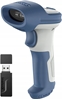 Picture of Inateck Barcodescanner 73 white blue [BCST-73_white blue]