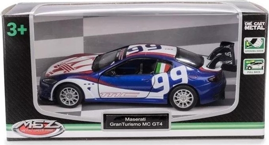 Изображение Daffi MSZ 1:43 Maserati GranTurismo MC GT4 67355A blue