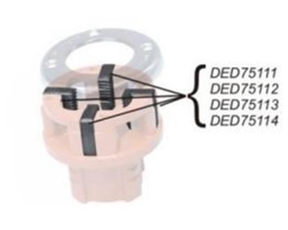 Изображение Dedra Noe do gowicy gwintujcej 1/2" - DED75111