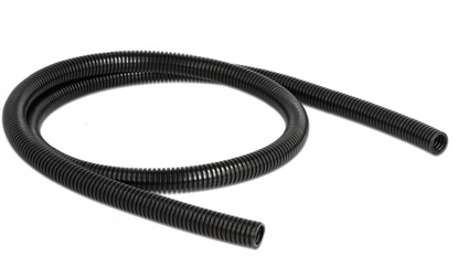 Изображение Delock Cable protection sleeve 1 m x 13 mm black