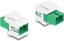 Picture of Delock Keystone Module SC Simplex female to SC Simplex female green / white