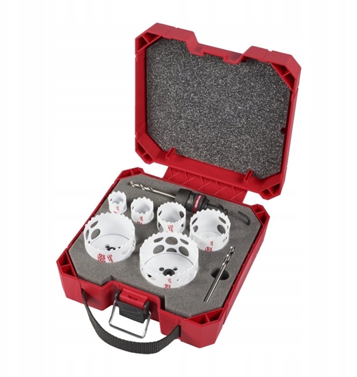 Picture of Delphi Tools MILWAUKEE OTWORNICE HOLEDOZER QUICKLOCK ZESTAW  9 szt.