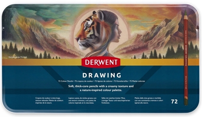 Изображение Derwent Drawing pencil - 72stk Tin
