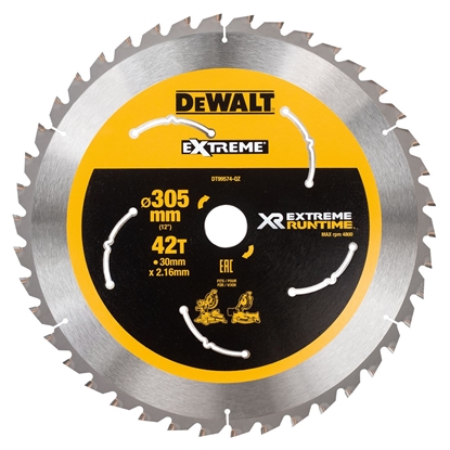 Picture of Dewalt Dewalt circular saw blade .305 / 30mm DT99574