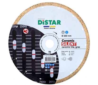 Picture of Dimanta griešanas disks DISTAR 10170516021; 250x25,4x1,8 mm