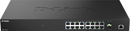 Picture of D-Link DMS-1250-18/E tīkla pārslēgs Vadīts L2 2.5G Ethernet (100/1000/2500) Melns