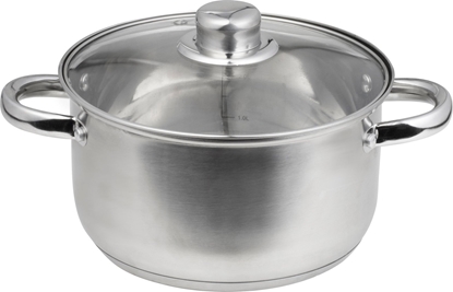 Picture of Domotti Garnek ze stali nierdzewnej z pokrywk Santo 22 cm