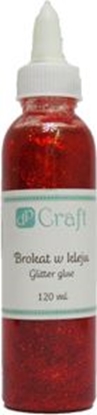 Изображение DP Craft Brokat w kleju 120 ml czerwony