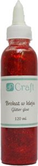 Изображение DP Craft Brokat w kleju 120 ml czerwony