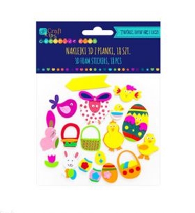 Изображение DP Craft Naklejki piankowe 3D - Wielkanoc