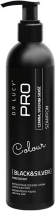 Picture of DR LUCY SZAMPON DO CIEMNEJ SIERC SILVER AND BLACK