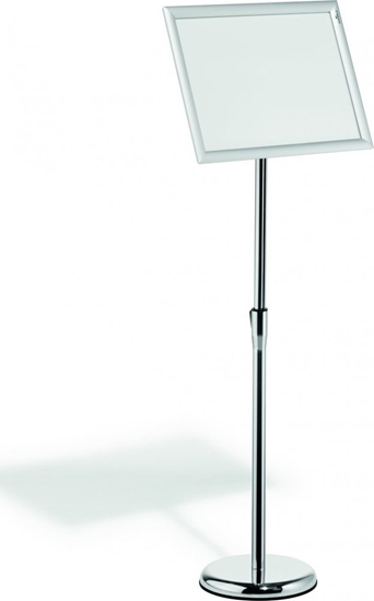 Picture of Durable 479923 Uchwyt na znak i stojak informacyjny aluminiowy, plastikowy, stalowy srebrny