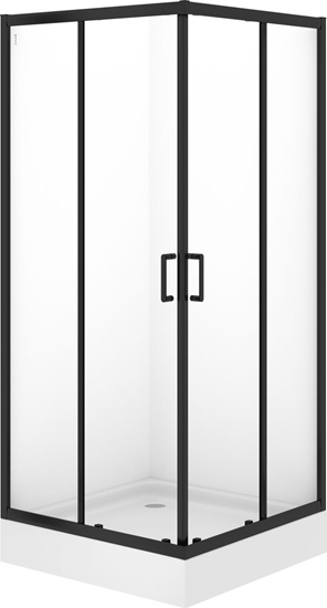 Picture of Dušas stūris ar paliktni Brasco SQR 90x90x190cm me