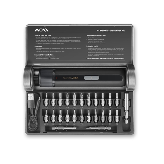 Picture of ELECTRIC SCREWDRIVER 4V 8N/MSD008 MOVA