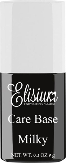 Picture of Elisium ELISIUM Care Base Baza kauczukowa pod lakier hybrydowy - Milky 9g