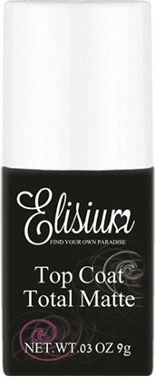 Изображение Elisium ELISIUM_Top Coat Total Matte matowy top do lakierów hybrydowych 9g