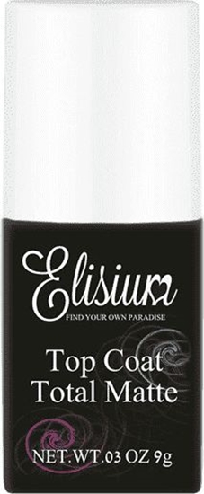 Изображение Elisium ELISIUM_Top Coat Total Matte matowy top do lakierów hybrydowych 9g