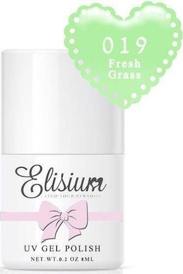 Picture of Elisium ELISIUM_UV Gel Polish lakier hybrydowy do paznokci 019 Fresh Grass 8ml
