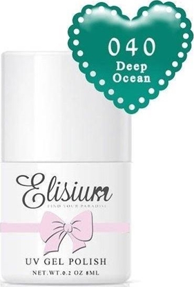 Picture of Elisium ELISIUM_UV Gel Polish lakier hybrydowy do paznokci 040 Deep Ocean 8ml