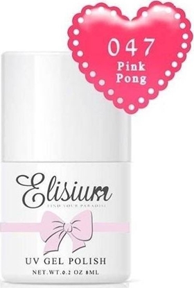 Picture of Elisium ELISIUM_UV Gel Polish lakier hybrydowy do paznokci 047 Pink Pong 8ml
