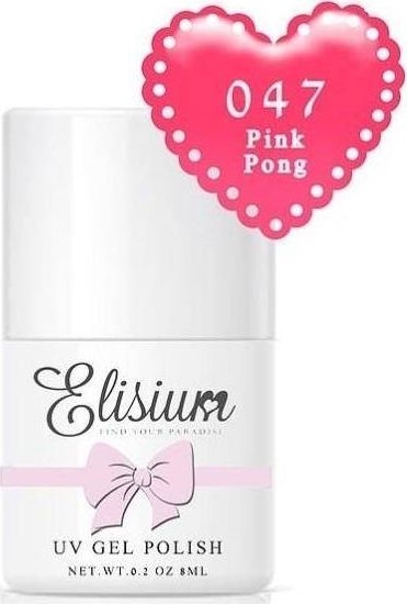 Picture of Elisium ELISIUM_UV Gel Polish lakier hybrydowy do paznokci 047 Pink Pong 8ml