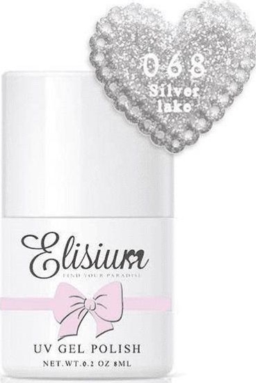 Picture of Elisium ELISIUM_UV Gel Polish lakier hybrydowy do paznokci 068 Silver Lake 8ml
