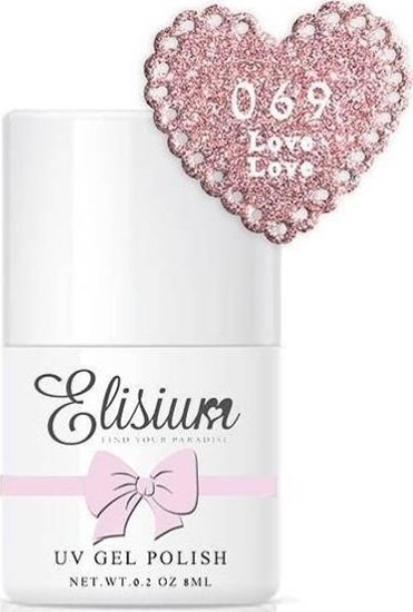 Picture of Elisium ELISIUM_UV Gel Polish lakier hybrydowy do paznokci 069 Love Love 8ml