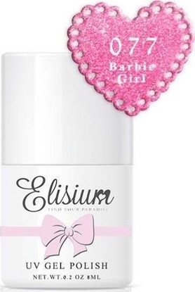 Picture of Elisium ELISIUM_UV Gel Polish lakier hybrydowy do paznokci 077 Barbie Girl 8ml