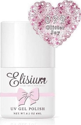 Picture of Elisium ELISIUM_UV Gel Polish lakier hybrydowy do paznokci 099 Glitter Joy 8ml