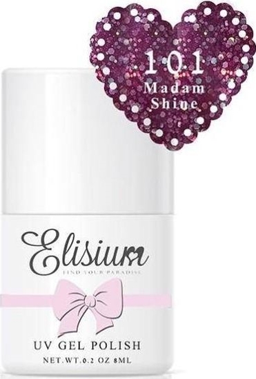 Picture of Elisium ELISIUM_UV Gel Polish lakier hybrydowy do paznokci 101 Madame Shine 8ml