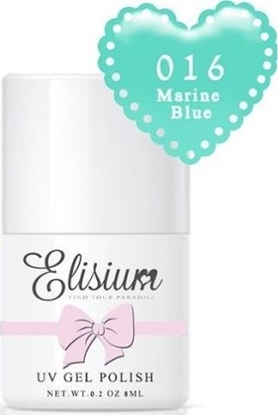 Picture of Elisium Lakier hybrydowy do paznokci 016 Marine Blue 8ml