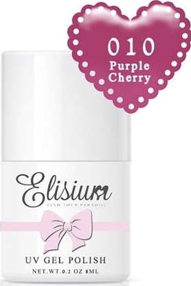 Picture of Elisium Lakier hybrydowy UV Gel 010 Purple Cherry 8ml