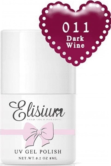 Picture of Elisium Lakier hybrydowy UV Gel 011 Dark Wine 8ml