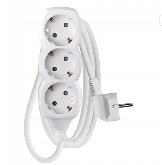 Picture of Emos Emos Pagarinatajs SCHUKO - 3 sockets  1 5m  1 5mm