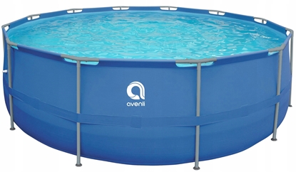 Picture of Enero Basen stelaowy owalny z pomp 450x122cm z pomp drabin i podoem (17802EU)