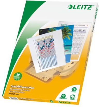 Attēls no Esselte LEITZ 100 A3 LAM POUCH 160MICRON (33819)