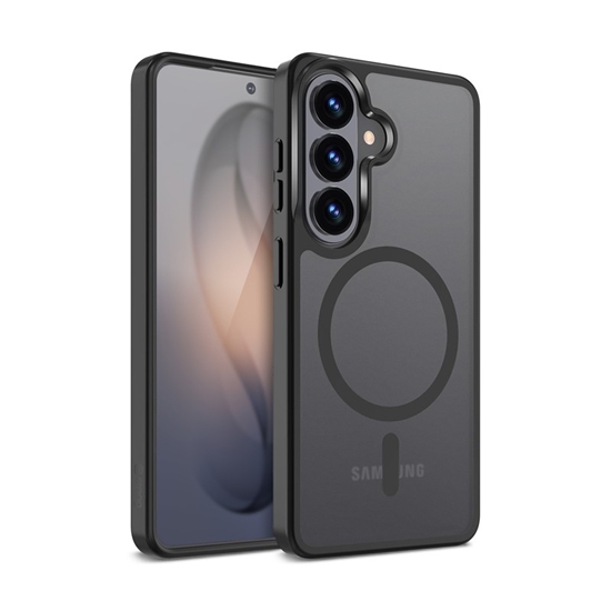 Picture of Etui Hybrid Matte Magnetic - MagSafe Samsung Galaxy S26 Czarne