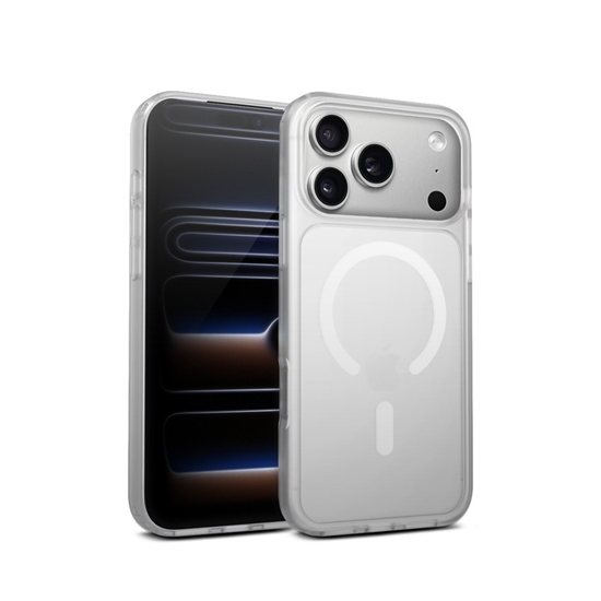 Picture of Etui Hybrid Matte Magnetic Etui MagSafe iPhone 17 Pro Białe