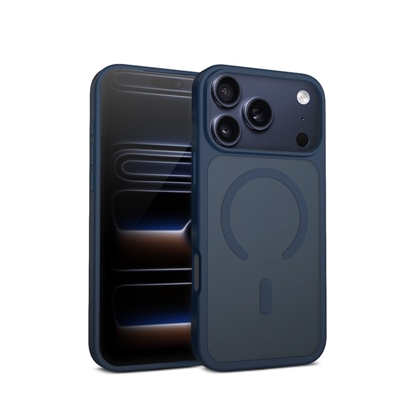 Picture of Etui Hybrid Matte Magnetic Etui MagSafe iPhone 17 Pro Max Granatowe