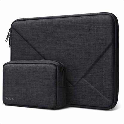 Attēls no Etui Inateck inateck torba na laptopa 13" z kieszeni na akcesoria LB01007-13_black