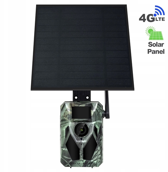 Изображение Evolveo EVOLVEO StrongVision Solar 4G fotopuapka z 4G Aplikacj i panelem sonecznym