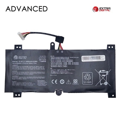 Attēls no ExtraDigital C41N1731 Battery for Asus Laptop 3400mAh