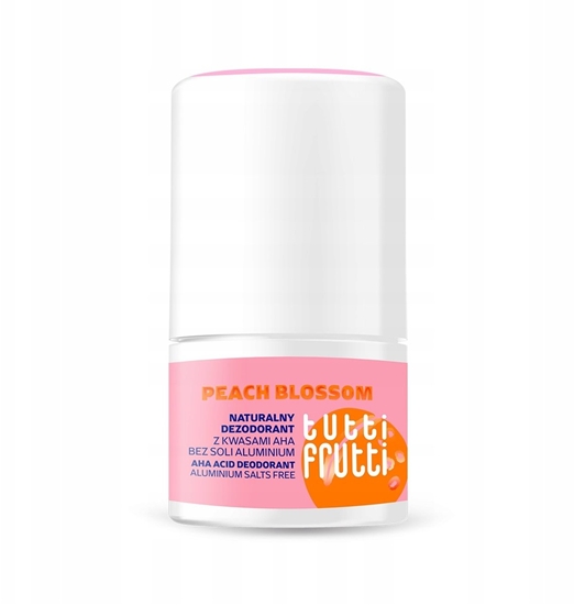 Изображение Farmona TUTTI FRUTTI Peach Blossom dezodorant kwasowy bez soli aluminium + kwasy AHA 50 ml