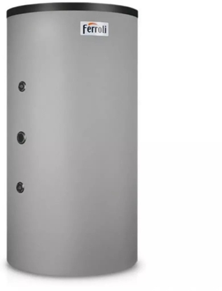 Attēls no FB 1000 - Zbiornik buforowy c.o. bez wownicy o pojemnoci 1000 l. Przycza c.o. 4 x 6/4 FERROLI