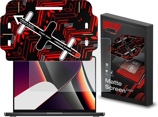 Изображение Filtr GrizzGlass Folia matowa GrizzGlass MatteScreen Easy do Apple MacBook Pro 14" M5 2025
