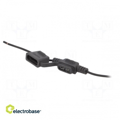 Picture of Fuse acces: fuse holder; 19mm; 20A; 32V; Fuse: automotive ATO