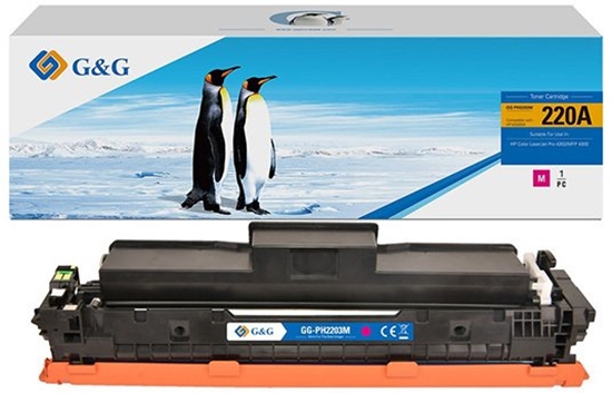 Изображение G&G kompatybilny toner z HP 220A, magenta, 1800s
