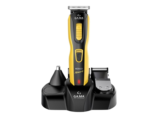 Picture of GA.MA Multifunctional Hair Clipper | GM3270 Sport | Corded/Cordless | Number of length steps 4 | Black/Yellow